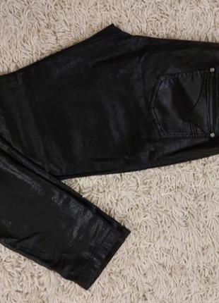 Брюки штаны под кожу кожаные кожа джинсы7 фото