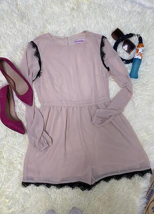 Нарядный комбинезон ромпер asos