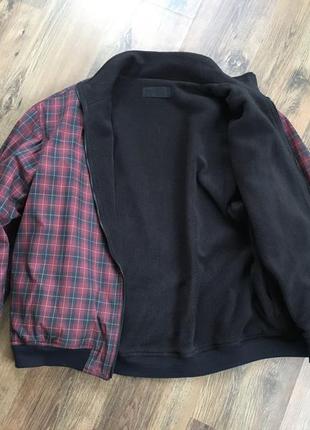 Maine new england брендовая мужская демисезонная двусторонняя куртка в стиле burberry2 фото