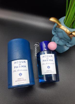 💙оригинал 💙унисекс 75 мл acqua di parma blu mediterraneo mirto di panarea5 фото