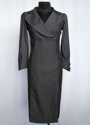 Суперцена. стильное платье, полоска. турция. новое, р-р 42-44
