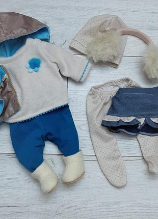 Комплект  одягу з 8 предметів для ляльки babyborn 43см9 фото