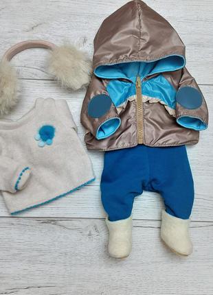 Комплект  одягу з 8 предметів для ляльки babyborn 43см6 фото