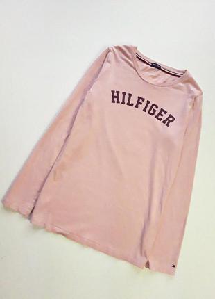 Коттоновый лонгслив tommy hilfiger2 фото