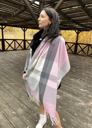 Нежный кашемировый шарфик в клетку ❣️🍁🍂