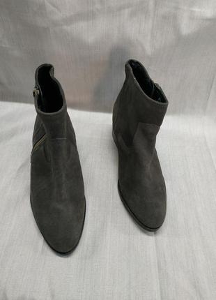 Стильные кожаные ботинки m&s р.36-36.5 кожа6 фото