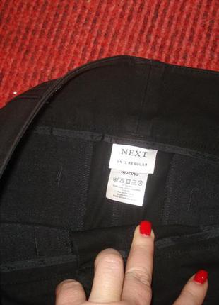 10 р. фирменные классические  черные штаны next3 фото