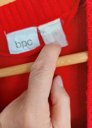 Красивый свитерок красного цвета р.44(s)-46(m)-48(l) bpc2 фото