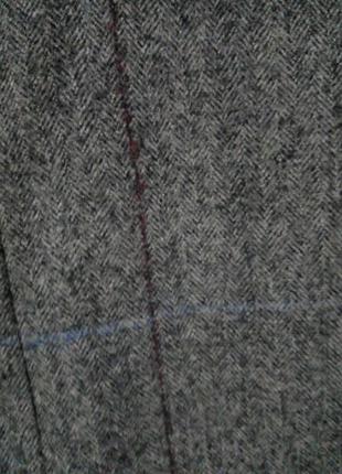 Вовняна спідниця з костюмної тканини8 фото
