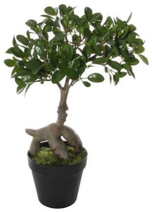 Штучна рослина "дерево бонсай у вазоні", h 40 см
