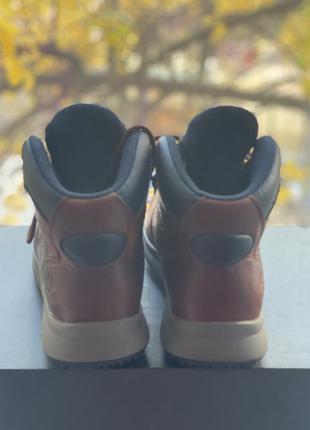 Ботинки timberland мужские кожаные коричневые5 фото