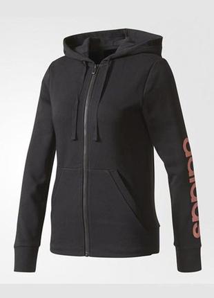 Олімпійка adidas essentials linear hoodie br2575 оригінал