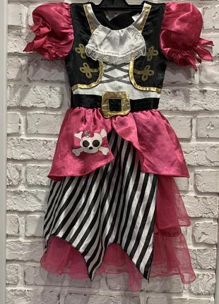 Красиве фірмове плаття піратки, карнавал 3-5 років