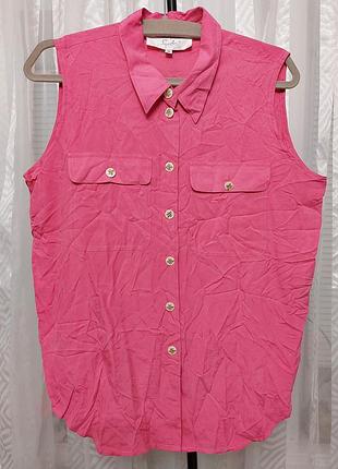 Блуза рубашка шёлк винтаж