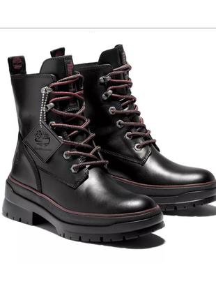 Високі шкіряні черевики timberland malynn waterproof, malynn ek + waterproof lace-up, р. 38