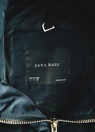 Пуховик zara basic3 фото