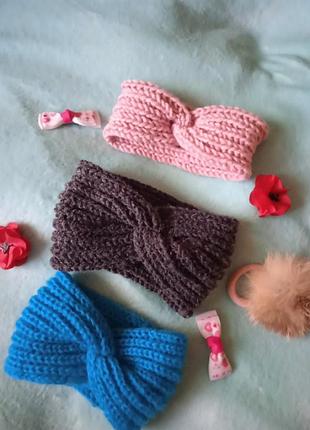 Hand made-пов'язка на голову.1 фото