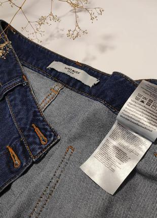 Джинсовая юбка ✨vero moda✨ хлопковая трендовая юбка с карманами4 фото