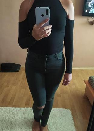 Джинси h&m висока посадка