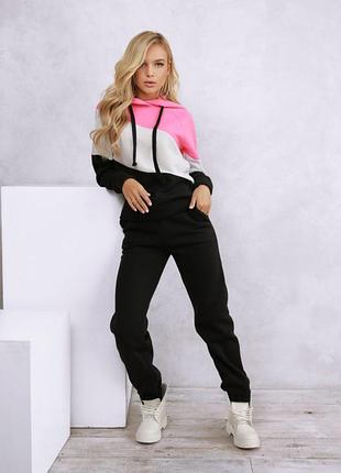 Утеплёный спортивный костюм утеплений спортивний костюм з капюшоном