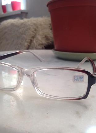Оригинальные очки для чтения -2.5.3 фото