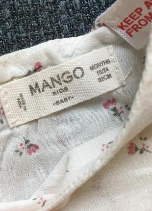 Блузка с длинным рукавом mango 92 см2 фото