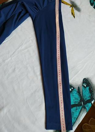 Синя спортивна кофта з довгим рукавом10 фото