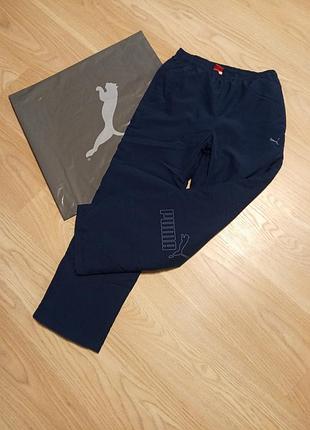 Puma оригінал ! утеплені спортивні штани  р. 164 теплі штани на підлітка