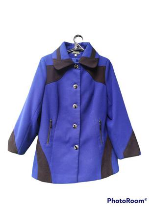 Полупальто на пуговицах электрик joulie collection