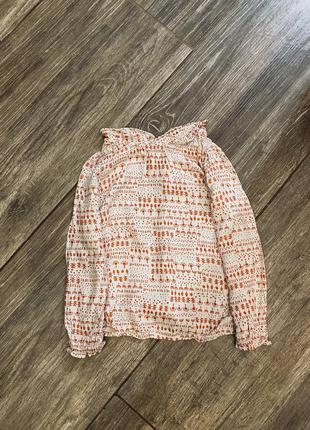 Блуза кофтина з натуральної тканини marks&spencer