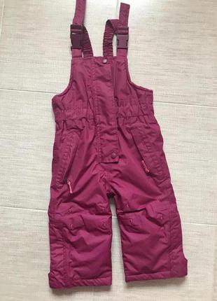 Напівкомбінезон, штани лижні impidimpi. німеччина. 74/80