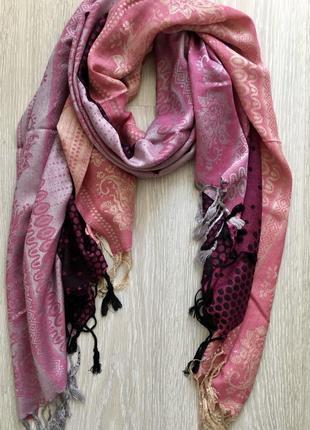 Шарф осінній кашеміровий