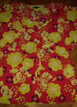 Блуза в принт с пояском от mcgregor! p.-42