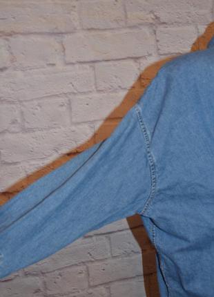 Сорочка джинсова вільного крою "levi's"4 фото