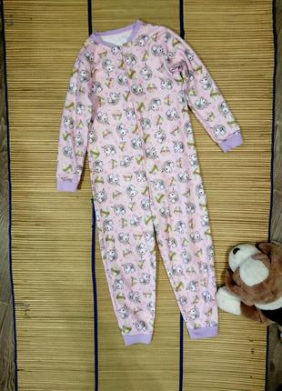 Распродажа пижама теплая слип кигуруми для девочки 9-10лет