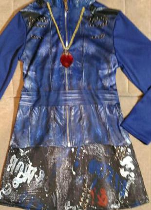 Карнавальна сукня disney , хеллоуїн 7-8лет5 фото