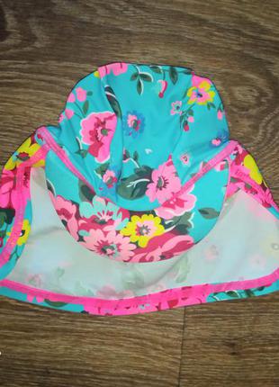 Дитяча сонцезахисна кепка панамка пляжна для дівчинки