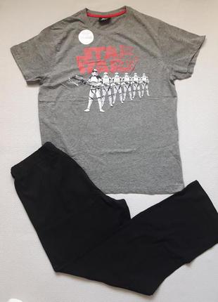 Крутой домашний костюм пижама звёздные войны primark