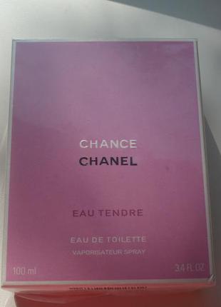 Скидка! chanel chance eau tendre 100 мл шанель шанс женские духи6 фото