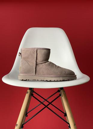 Жіночі ugg classic mini suede pink