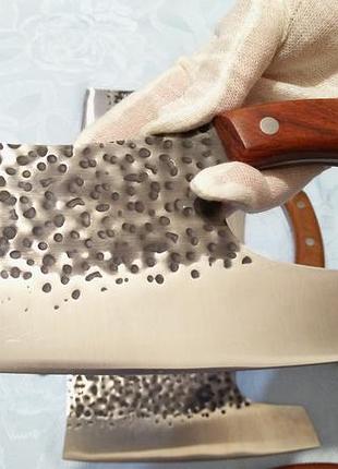 Кованый кухонный универсальный шеф нож