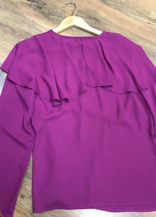 Шикарная блуза с большим воротником5 фото