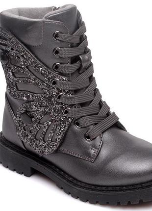 New! модные зимние ботинки weestep для девочки р.27-17,5 см