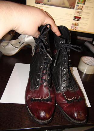 Винтажные ботинки англия biltrite 39 й размер1 фото