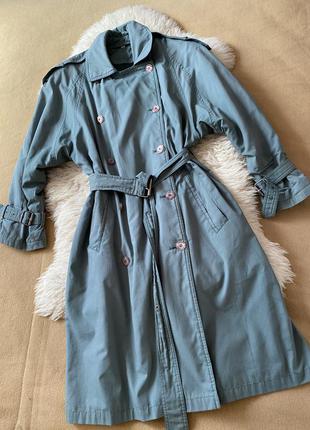 Унікальний вінтажний плащ тренч