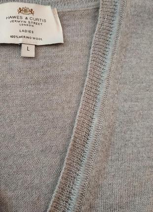 Свитер кофта шерсть мериноса hawes&curtis светер з вовни мериноса3 фото