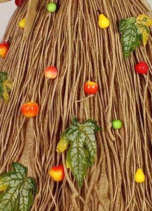 Интерьерная текстильная кукла 120см в народном стиле этно ручной работы