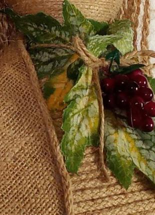 Интерьерная текстильная кукла 120см в народном стиле этно ручной работы