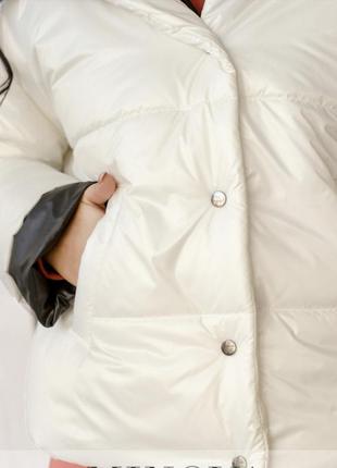 Практична, тепла і затишна курточка на кнопках (щільність 200).4 фото