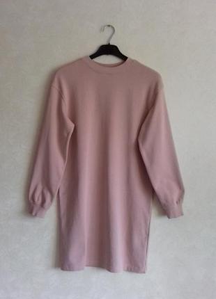 100%хлопок / хлопковое свободное платье / туника трикотажная